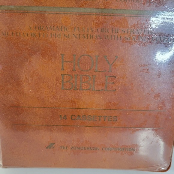 Original King James Vol 1 Old Testament 14 Cassette Tapes - Picture 3 of 12